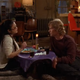 Above screenshot: Gilmore Girls. Below photo: Warner Bros./Delivered by Online USA/Getty Images
